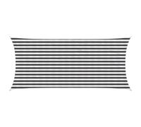 KGFHERENB Voile d'ombrage à angle droit - 2 x 4 m - En polyéthylène haute densité - Protection solaire - Cordes de fixation incluses - Protection contre le vent - Pour jardin, balcon, terrasse