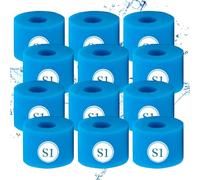 KGIHPC Type S1 Éponge Filtrante de Piscine en Mousse Filtre pour Intex Type S1 pour Piscine,Cartouche filtrante réutilisable pour Bain à remous (12 pièces)