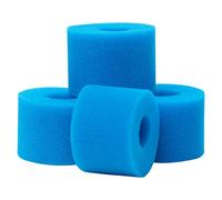 KGIHPC Type S1 Éponge Filtrante de Piscine en Mousse Filtre pour Intex Type S1 pour Piscine,Cartouche filtrante réutilisable pour Bain à remous (4 pièces)