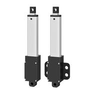 KGLHJDY Actionneur linéaire DC 12 V, Petit Moteur électrique Storke 15 mm, Force maximale 33 LB, pour ouvre-fenêtres et armoires, avec Support (M1 24 V, Charge 150 N)