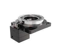 KGLHJDY Plateau tournant électrique TH85, actionneur Rotatif Creux, réducteur de Vitesse, Rapport 5:1 ou 10:1 pour Moteur Pas à Pas Nema23 de 57 mm (entrée 6,35 mm, 10:1)