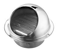 KGLHJDY Ventilation Chapeau de cheminée avec Grid Oiseau Protection extracteur Rotatif intérieur évent de Toit Mur Pluie Protection Tuyau Ajustement 180mm/7pouce - & Efficace