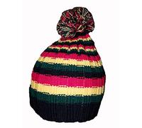 KGM Accessories Bob Marley Bonnet à rayures Rasta