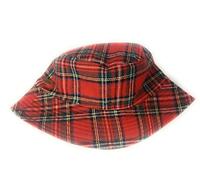 KGM Accessories Élégant bob écossais classique, Rouge Stuart, taille unique-M