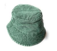 KGM Bob en coton doux délavé au look vintage, Vert, Taille unique