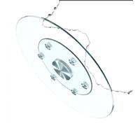 KGPGNYMYHA Grand Plateau Tournant pour Table À Manger, Plateau Tournant Lazy Susan 50cm 60cm 70cm 80cm 90cm Plateau De Service, Plateau De Service Rotatif pour Comptoir(100cm-39.4in)