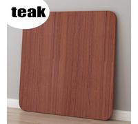 KGPGNYMYHA Panneau De Table À Manger Carré en Bois, Imperméable, Housse De Remplacement pour Comptoir, Bureau Robuste pour Bureau, Studio, Cuisine, Café(Walnut,75cm/29.5in)