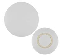 KGPGNYMYHA Plateau Tournant en Bois Blanc 60cm Plateau De Service Rond Rotatif pour Table À Manger, Plateau Tournant Panneau Stratifié(90 cm (36 in))
