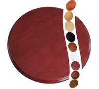 KGPGNYMYHA Plateau Tournant en Bois Lazy Susan De 70cm Plateau De Service Rond pour Table À Manger, Grand Plateau Rotatif, Silencieux Et Silencieux(Reddish Brown,70 cm (27 in))