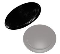 KGPGNYMYHA Plateau Tournant Lazy Susan en Bois Noir 75cm pour Table À Manger, Plateau De Service Rectangulaire Rotatif, Plateau Rotatif Rond, Rotation Silencieuse(90 cm (36 in))