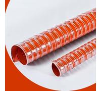 KGPGNYMYHA Tuyau D'échappement En Silicone Résistant À La Chaleur 4M 10cm, Tuyau D'admission D'air Pour Refroidissement Des Freins Automobiles, Bleu(Red-4m-13ft,38mm(1 1/2"))