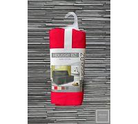 KGS Housse de Clic Clac/BZ - 100% Coton - Plusieurs Coloris - Différentes Tailles (Rouge, 190x200cm)