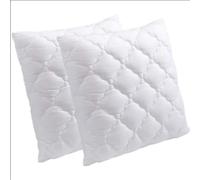 KGS Lot de 2 oreillers 65 x 65, Mousse à mémoire de Forme, Spécial Cervicale, PROMOLINGE + 2 Protèges Oreillers 65x65