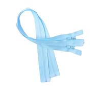 KGS Séparable Plastique Fermeture Éclair pour Les Jackets | 2 Pièces par Paquet | Couleur: | Taille: (Bleu Ciel, 70 CM)