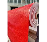 KGS sous-Nappe Bulgomme Imprimée Paillettes Rouge - Au mètre (140x100cm)