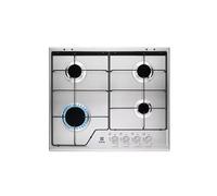 Electrolux Table de cuisson encastrable KGS6424SX 4 brûleurs gaz 60 cm Inox