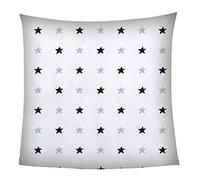 KGSK Couverture Lit 3D Impression Petite Étoile Noire Polaire Moelleuse Flanelle 180x200Cm 2 Personnes en Microfibre, Peluche Adulte Enfants, Plaid Canape Grande