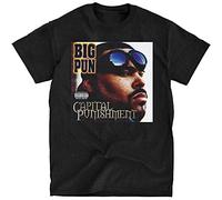 KGVVCS HUGU Big Pun - Capital Punishment - Black T-T-Shirts à Manches Courtes Black(X-Large)