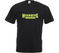 KGVVCS Husaberg T-T-Shirts à Manches Courtes Biker Motorcycle Rider Motocross Various Sizes & Colours(Large)