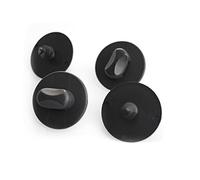 kh parts tapis de sol de voiture fixation support de sol ovale verrou tournant adapté pour VW Skoda Seat Ford etc.