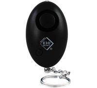 KH-security Alarme de poche 100103B – Noir avec LED