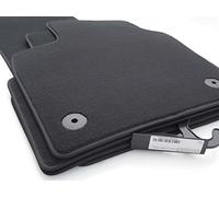 kh Teile B8 3G Tapis de voiture en velours noir, 4 pièces