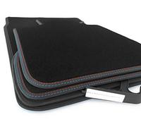 kh Teile E30 M Edition Tapis de sol double couture Rouge/bleu, Tapis Voiture