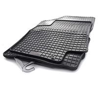kh Teile Lot de 4 tapis de sol en caoutchouc pour Hyundai i20/i20 Hybrid (à partir de 2020) Noir