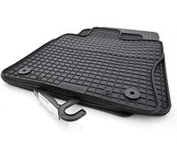 kh Teile Lot de 4 Tapis de Sol en Caoutchouc pour Superb 3 V, Toutes Saisons, Noir