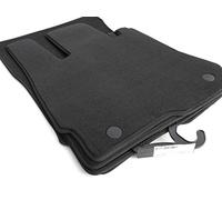 KH Teile Lot de 4 tapis de sol en velours pour Mercedes Classe S (W221) Noir
