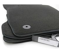 KH teile Lot de 4 Tapis de voiture en velours Qualité 4 Anthracite