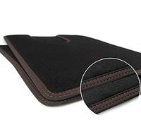 Kh Teile Scania S R Lot de 2 tapis de sol pour camions avec double couture - rouge