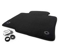 kh Teile Tapis de Sol en Velours pour Passat 3C Tapis conducteur de Haute qualité Noir