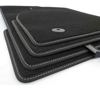 kh Teile Tapis de sol pour Arteon Elegance R-Line Berline Coupé Combi Tuning Tapis en velours de qualité supérieure Coutures décoratives Blanc