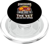 Khaan Dinosaurs Never Went to The Vet Veterinarian PopSockets PopGrip pour MagSafe