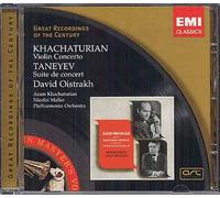 Khachaturian - Concerto Pour Violon / Taneyev - Suite De Concert / David Oistrakh