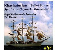 Khachaturian – Spartacus, Gayaneh, Maskarade – RPO / Yuri Simonov – Alto