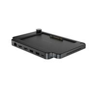 Khadas Module d'extension Mind Dock for Mind - Système audio intégré - Lecteur d'empreintes digitales - 9 ports E/S supplémentaires - Prend en charge quatre écrans 4K/60Hz Mini ordinateur - Lecteur de
