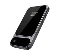 khadas Tea Pro DAC/AMP Hi-Res Portable, Amplificateur Casque Magnétique avec DAC ES9039Q2M, Sorties 3,5mm & 4,4mm, Bluetooth 5.4, Batterie 2100mAh, Écran 0,95"