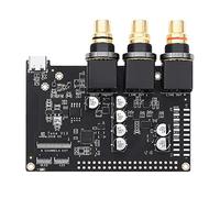 Khadas Tone Board USB Hi-Fi Carte Son Externe, Audiophiles DIY, XMOS+ESS ES9038Q2M 32bit Amplificateur DAC Haute Résolution(Édition Génerique)