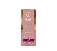 khadi BLOND CLAIR Coloration végétale - Coloration pour cheveux pour un blond blé éclatant - 100% végétale et naturelle - 100 g