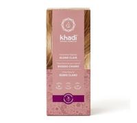 khadi BLOND CLAIR Coloration végétale - Coloration pour cheveux pour un blond blé éclatant - Cosmétiques 100% naturels certifiés - 100 g