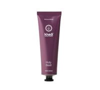 khadi CRÈME MAINS HOLY BASIL - Ayurvédique - 100% naturelle - Absorption rapide, sans fini gras - Hydratation & soin intensif - Basilic Tulsi, citron vert, eucalyptus - 50 ml