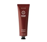 khadi CRÈME MAINS PIPPALI PEPPER - Ayurvédique - 100% naturel - Pénétration rapide - Non gras - Hydratation & soin intensif - Vitalisant & activant - 50 ml