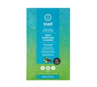 khadi DEEP CHARCOAL CLEANSE Masque capillaire Ayurvédique - 50 g | Libère les cheveux et le cuir chevelu des résidus de silicone et de produits coiffants
