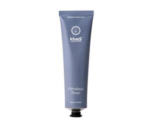 khadi LOTION CORPORELLE HIMALAYA ROSE - Ayurvédique - 100% naturelle - Absorption rapide - Hydratation & soin intensif - Rose, bergamote & mandarine - 150 ml