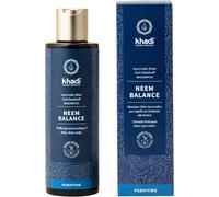 Khadi Neem Balance Shampooing Élixir Ayurvédique, Apaise Les Cuirs Chevelus Irrités Et Squameux, 100% Naturel, Vegan Et Sans Ingrédients Synthétiques, Cosmétiques Naturels Certifiés, 200ml