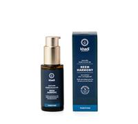 khadi NEEM HARMONY Huile Capillaire Ayurvédique, apaise et rééquilibre les cuirs chevelus irrités et les pellicules, 100% Naturel, Vegan et sans ingrédients synthétiques, Cosmétiques naturels, 50ml