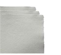 Khadi Papier aquarelle Rag 320 fait main 100% rugueux : emballez 20 feuilles A4