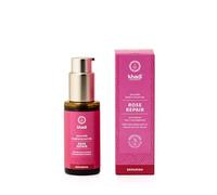 khadi ROSE REPAIR Huile Capillaire Ayurvédique, répare les cheveux secs et abîmésdi, 100% naturel, vegan et sans ingrédients synthétiques, Cosmétiques naturels certifiés, 50ml